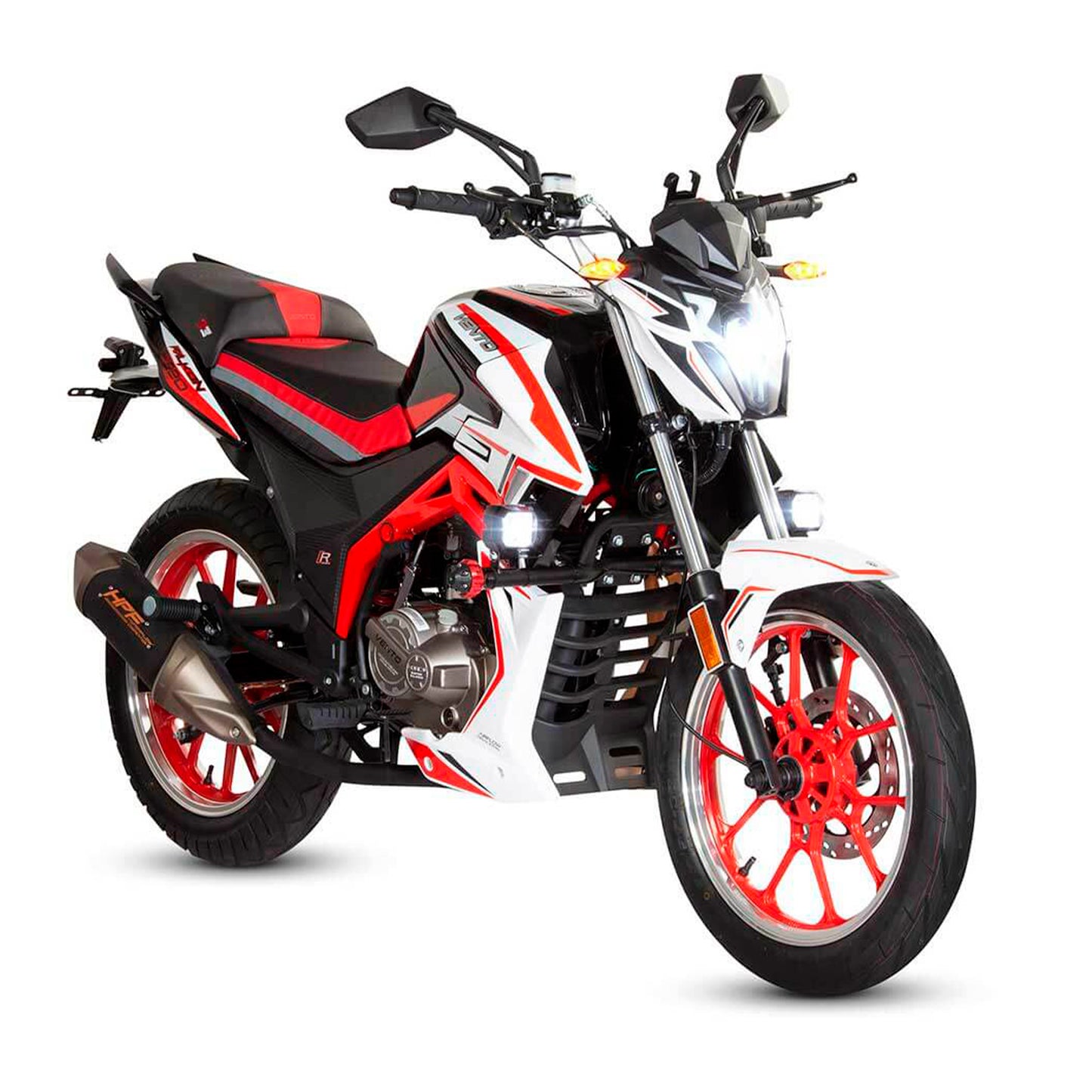 MOTOCICLETA VENTO FALKON 220 BLANCO/ROJO 2026