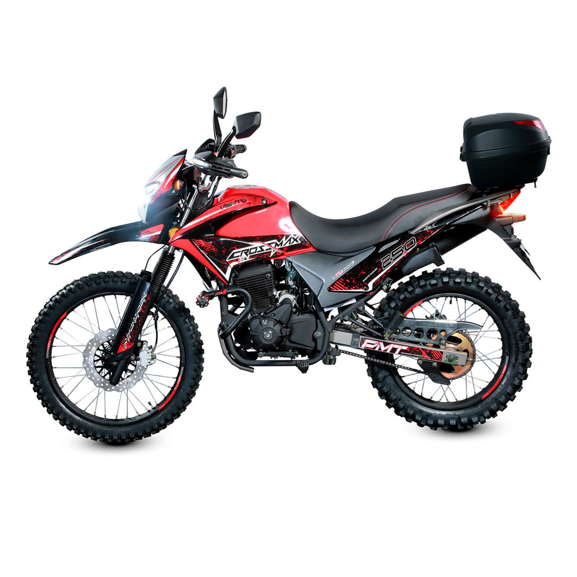 MOTOCICLETA VENTO CROSSMAX 250 ROJO 2026