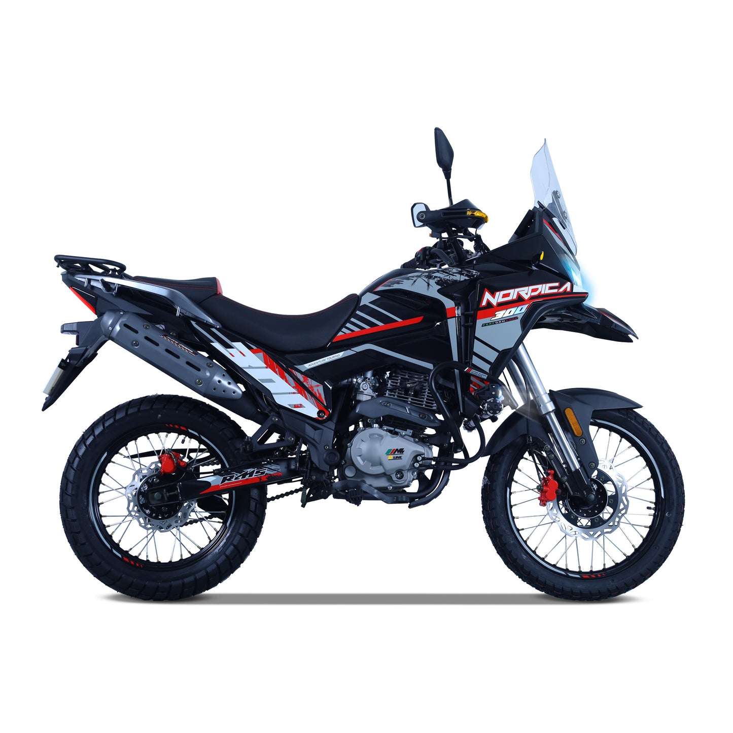 MOTOCICLETA MB NORDICA 300 ROJO 2025