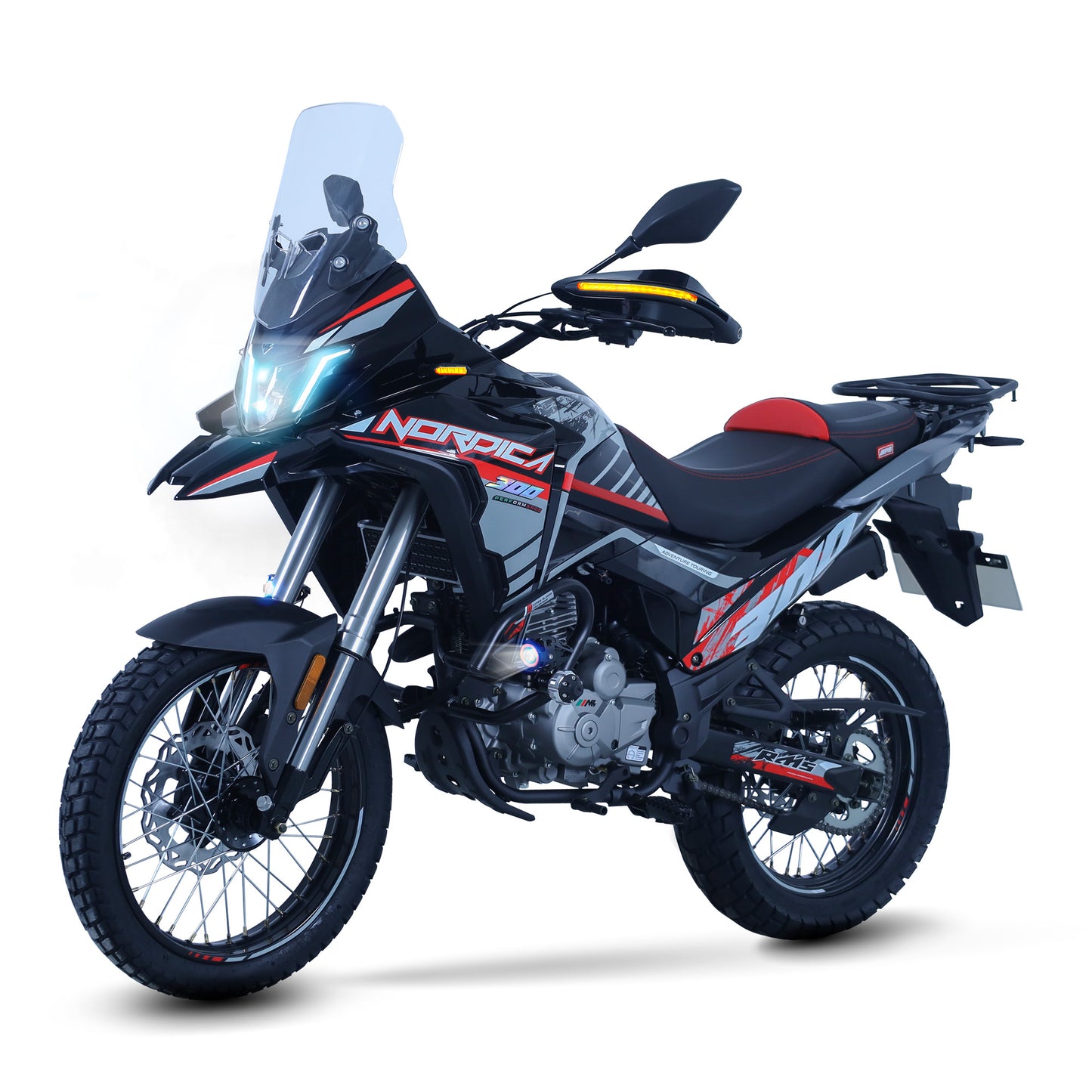 MOTOCICLETA MB NORDICA 300 ROJO 2025