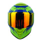 CASCO NOSS NS-801 CERRADO JURASSIC BIKE AZUL / VERDE M