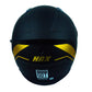 CASCO OBSIDIAN NEGRO / DORADO MATE XXL