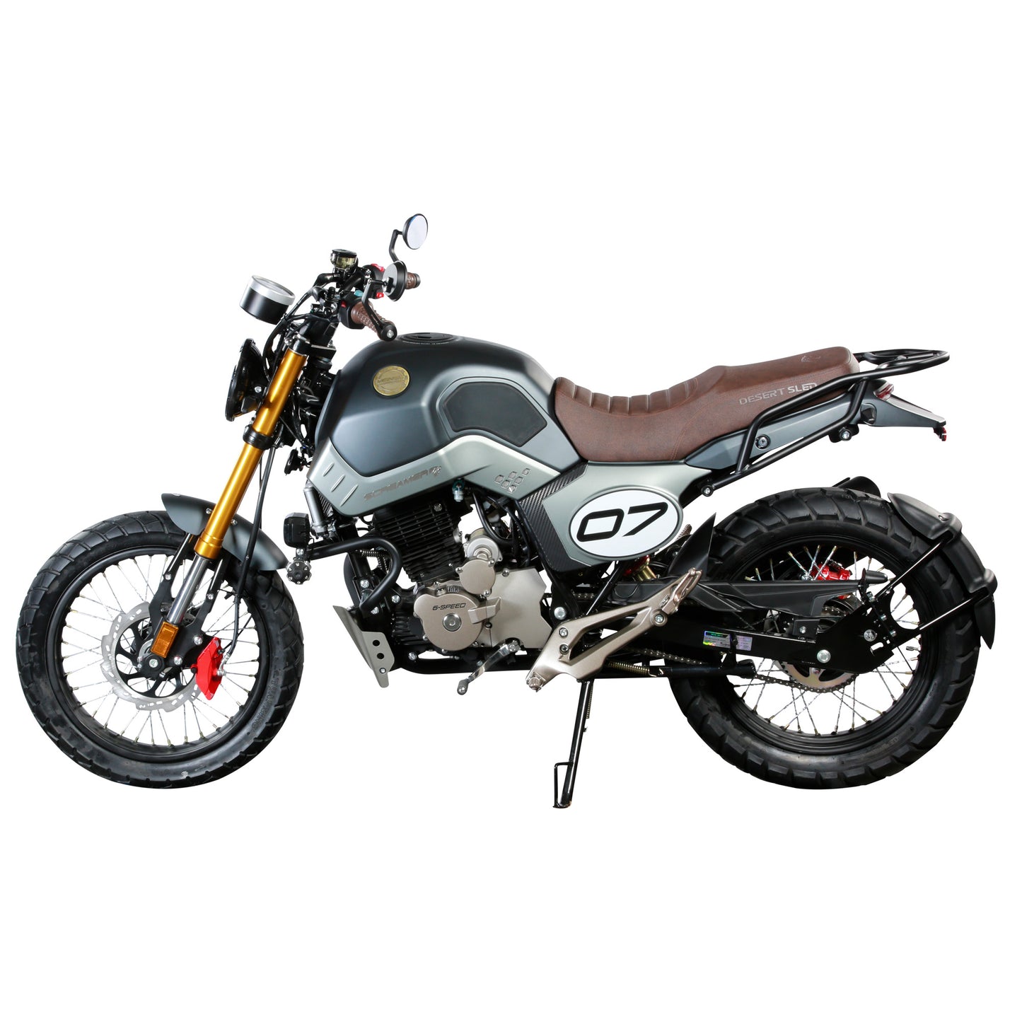 MOTOCICLETA VENTO SCREAMER 300 GRIS POLVORA MATE 2025