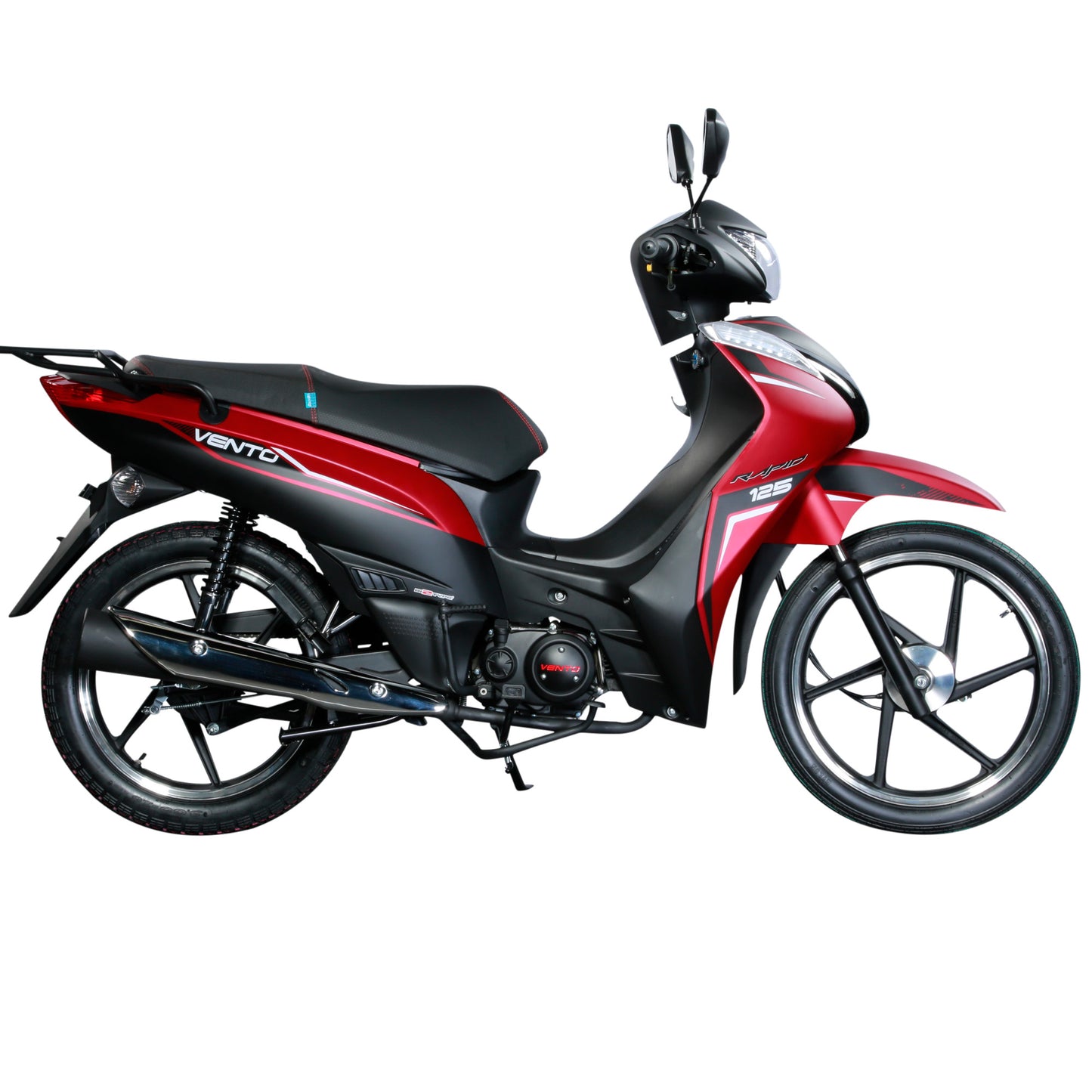 MOTOCICLETA VENTO RAPID 125 ROJO 2025