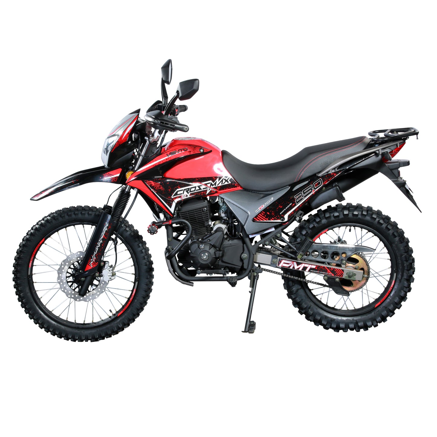 MOTOCICLETA VENTO CROSSMAX 250 ROJO 2025