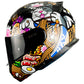 CASCO AMATISTA MANEKI NEKO BLACK BRILLO HAX XXL