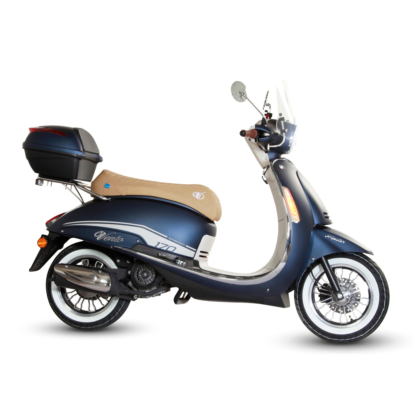 MOTOCICLETA VENTO HIPSTER 170 AZUL MATE 2026