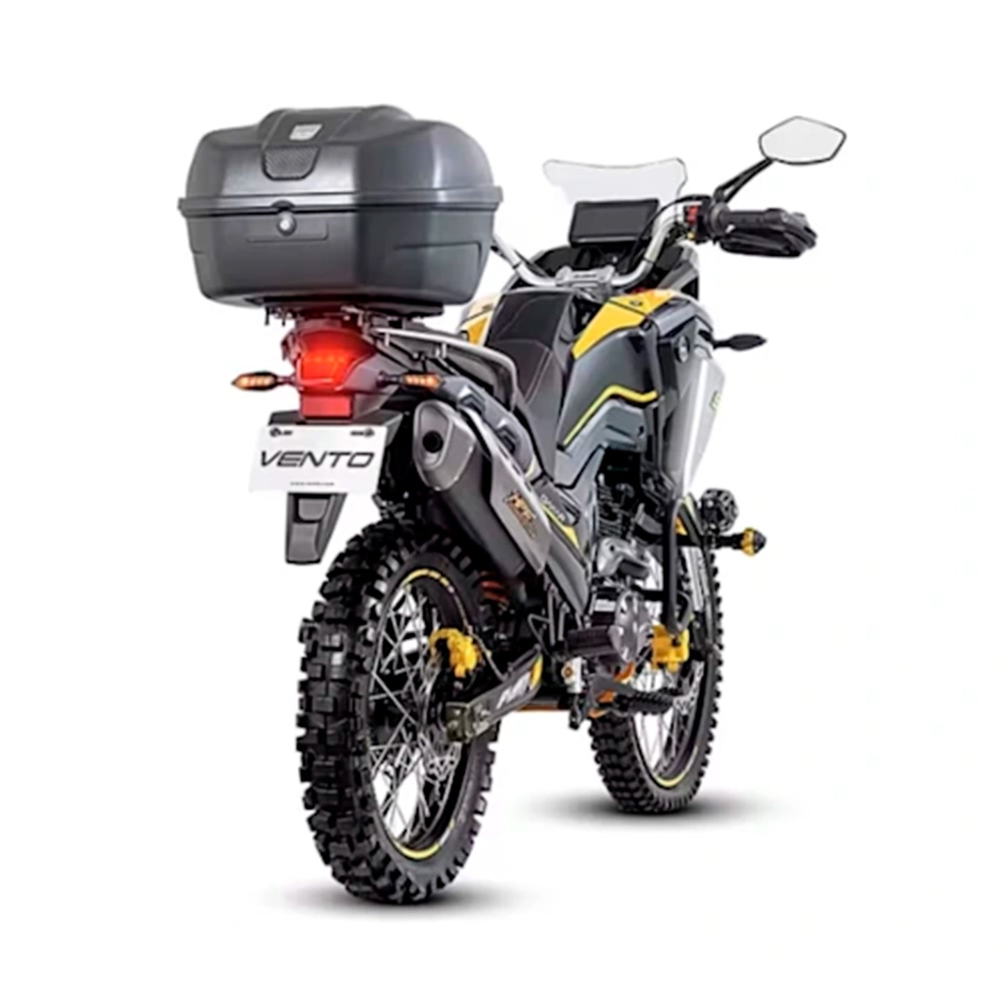 MOTOCICLETA VENTO DAKAR 330 GRIS MATE/AMARILLO 2026