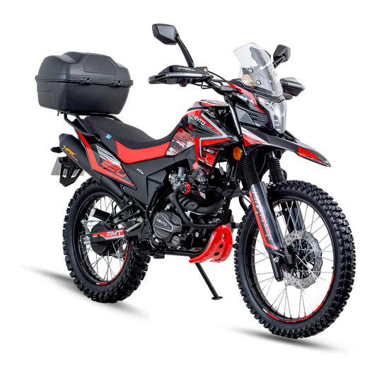 MOTOCICLETA VENTO CROSSMAX 220 NEGRO LED 2026