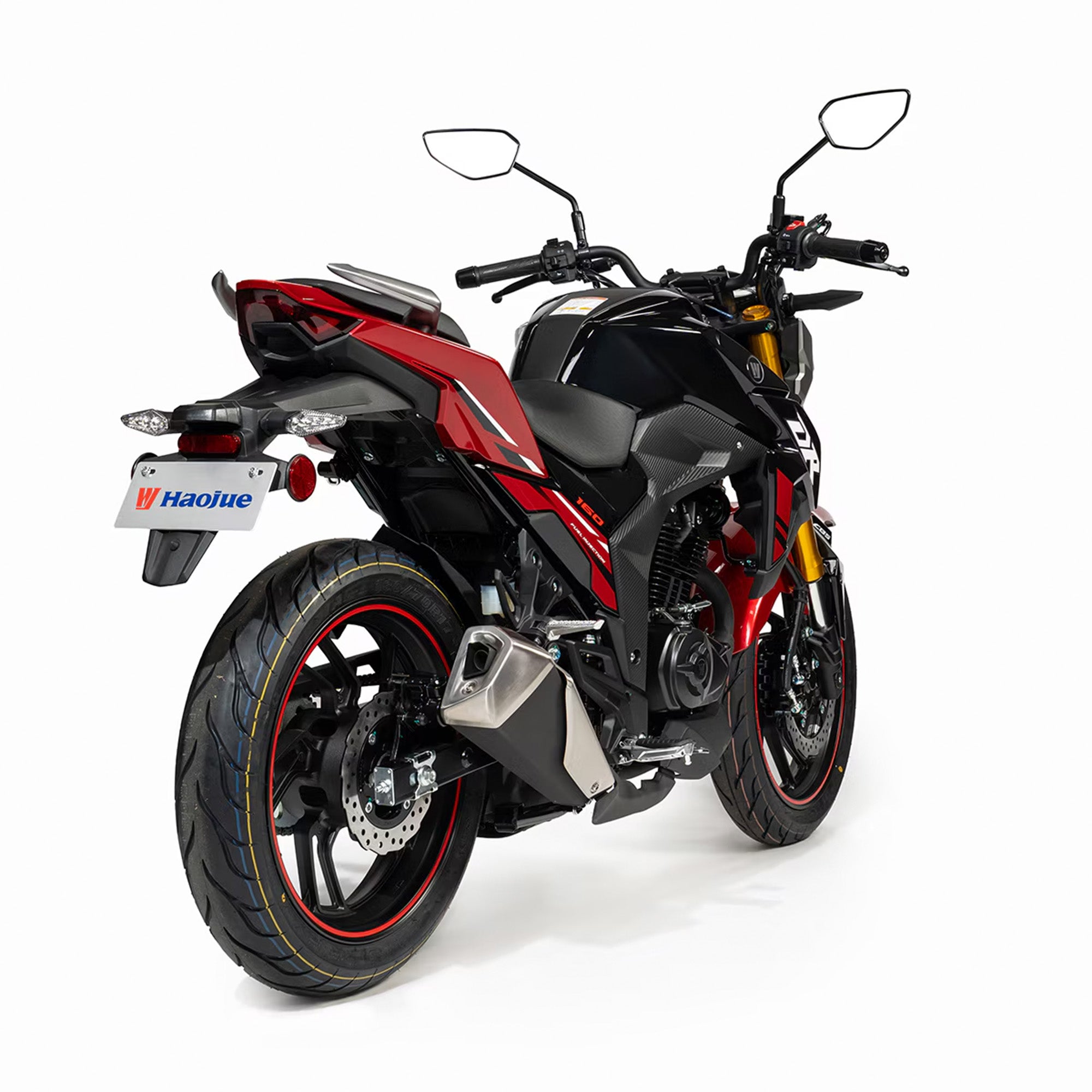 MOTOCICLETA HAOJUE DR160 EFI CBS ROJO 2026