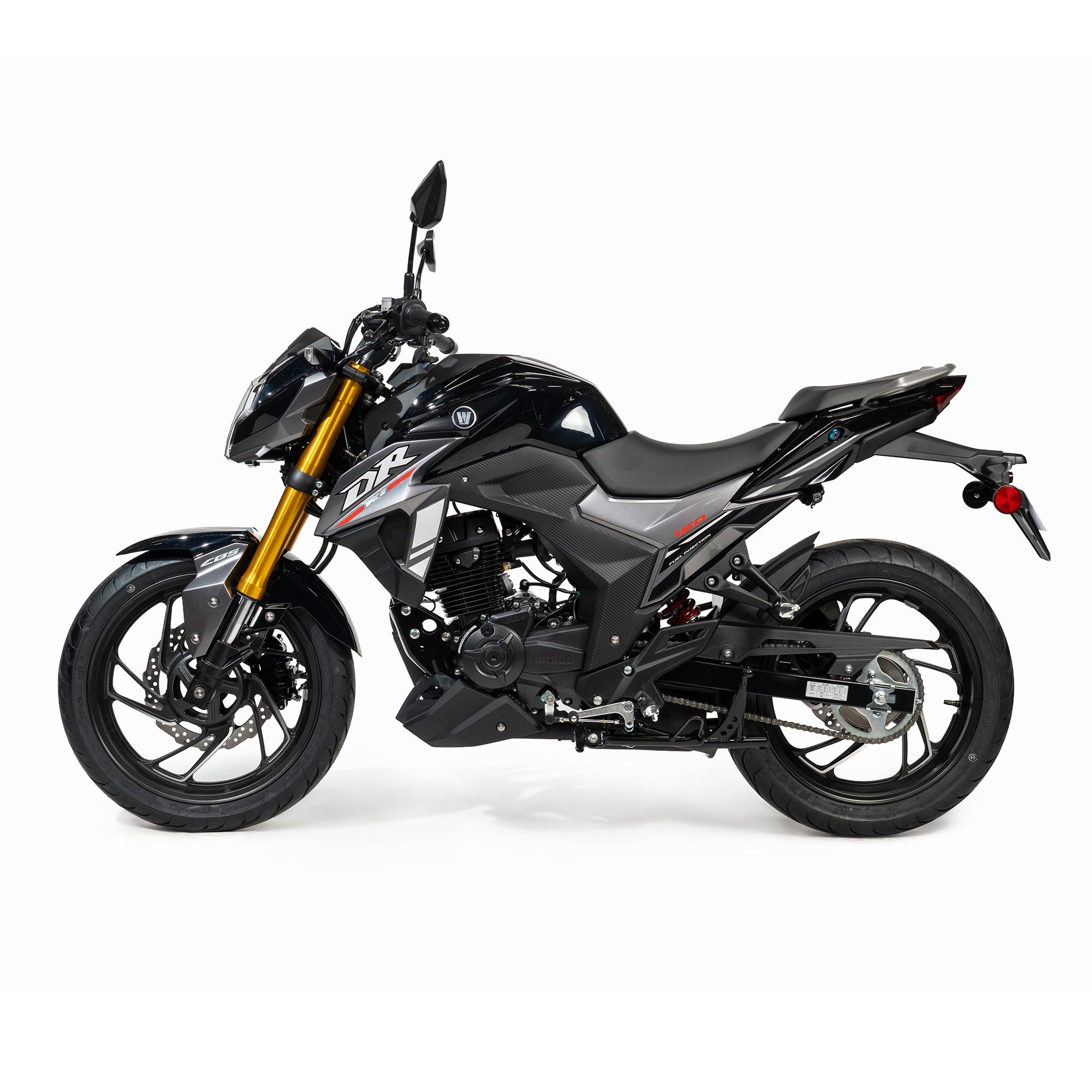 MOTOCICLETA HAOJUE DR160 EFI CBS NEGRO 2026