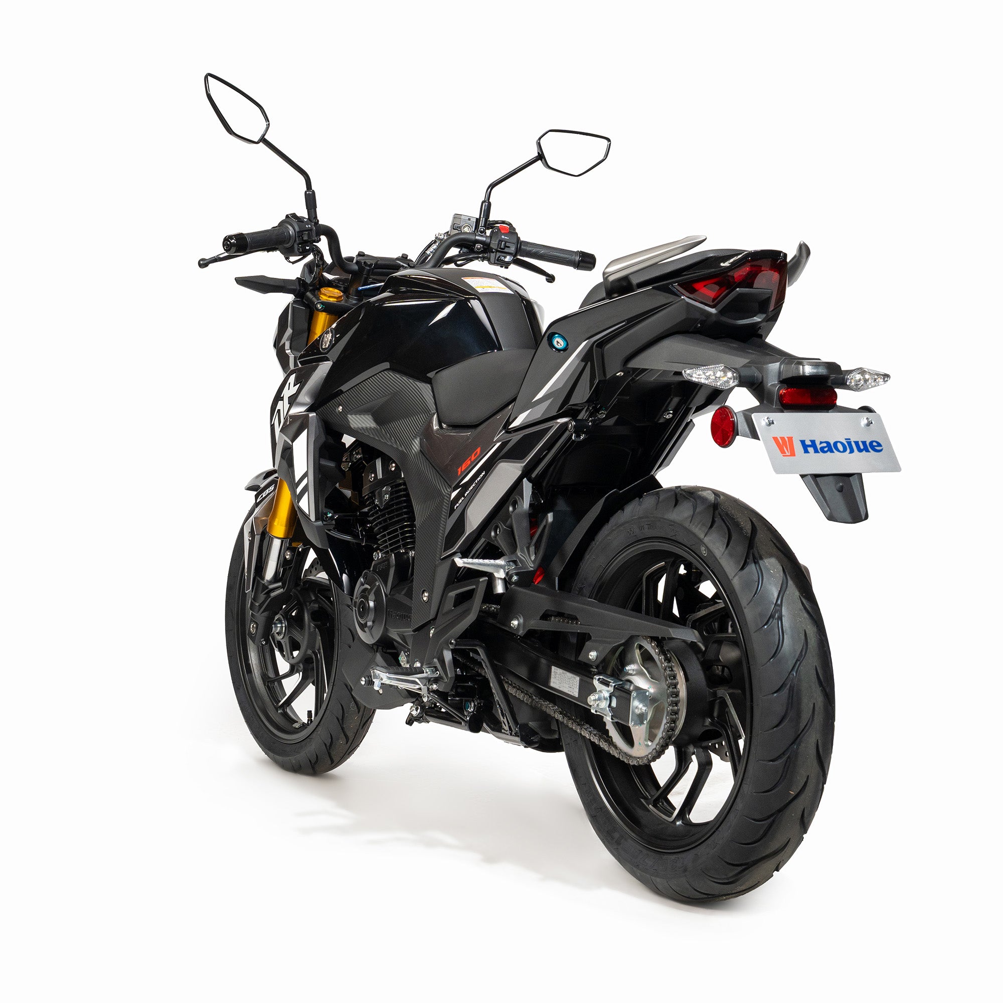 MOTOCICLETA HAOJUE DR160 EFI CBS NEGRO 2026