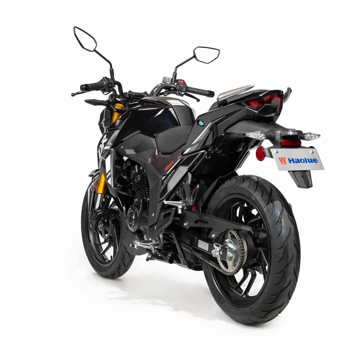 MOTOCICLETA HAOJUE DR160 EFI CBS NEGRO 2026