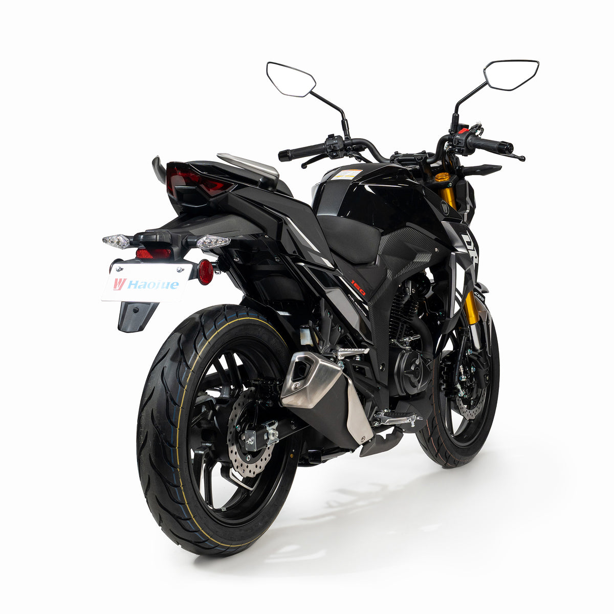 MOTOCICLETA HAOJUE DR160 EFI CBS NEGRO 2026