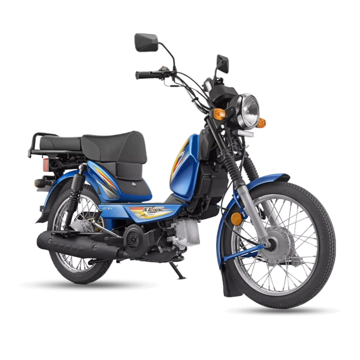 MOTOCICLETA TVS XL 100 1-TOUCH AZUL 2026