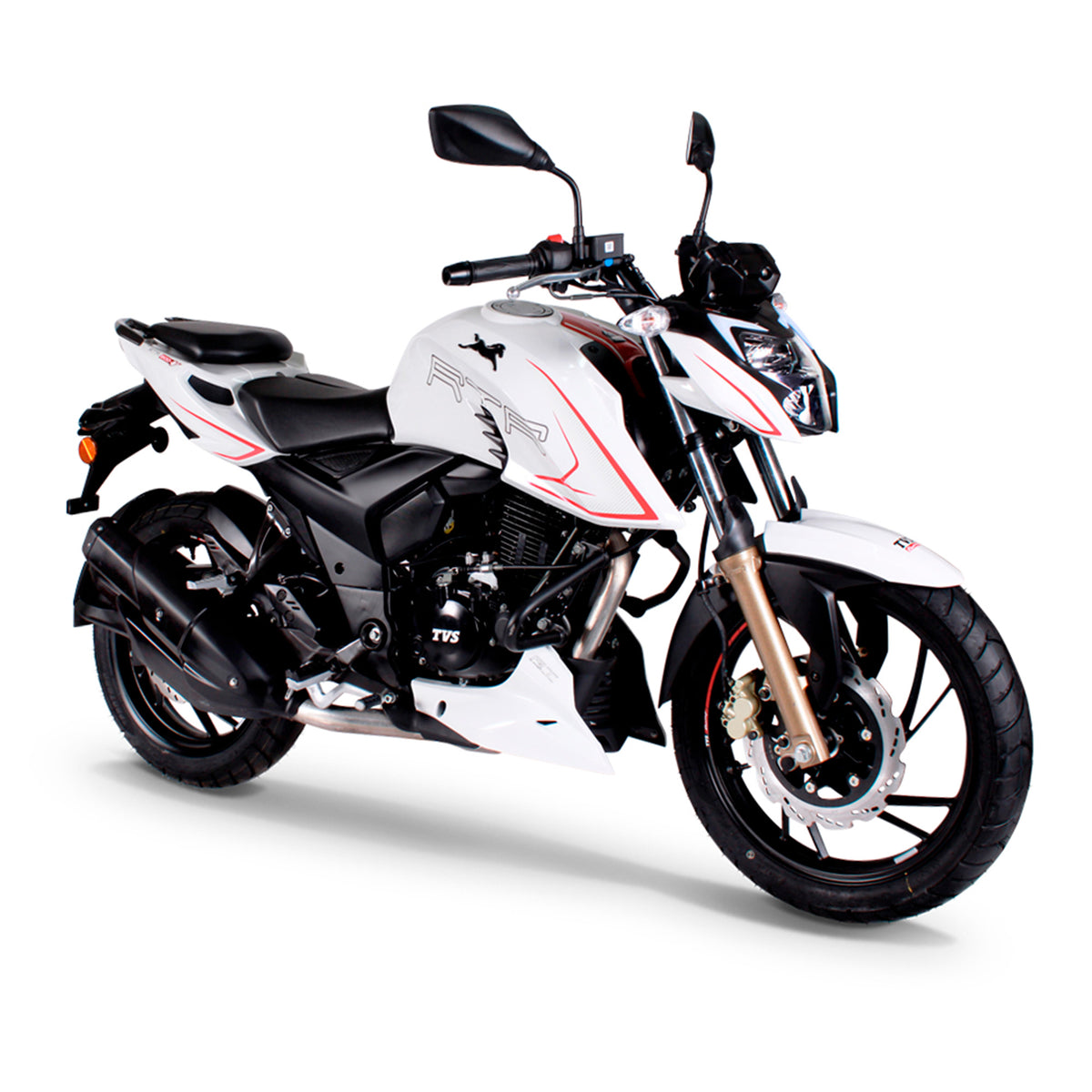 MOTOCICLETA TVS RTR 200 4V BLANCO 2027