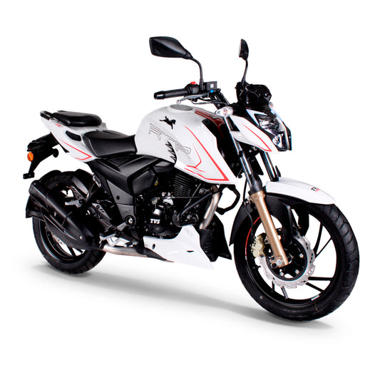 MOTOCICLETA TVS RTR 200 4V BLANCO 2027