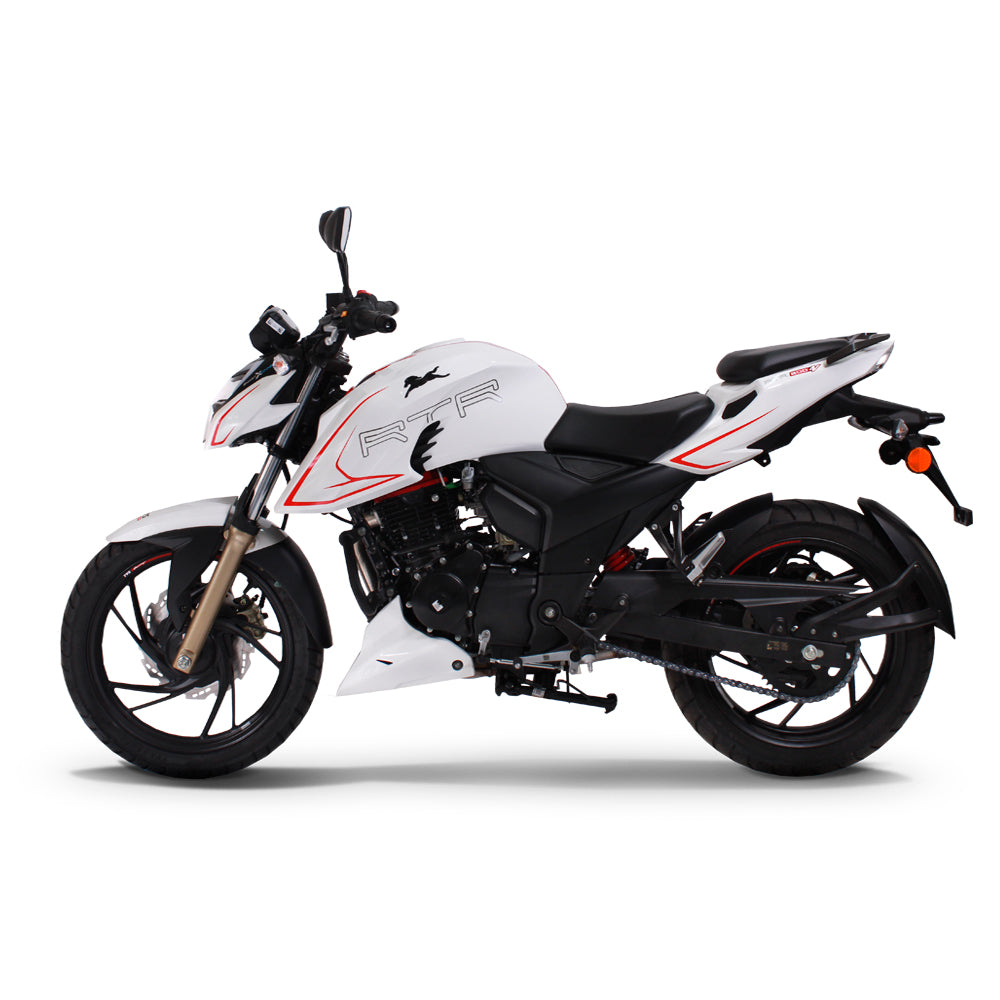 MOTOCICLETA TVS RTR 200 4V BLANCO 2027