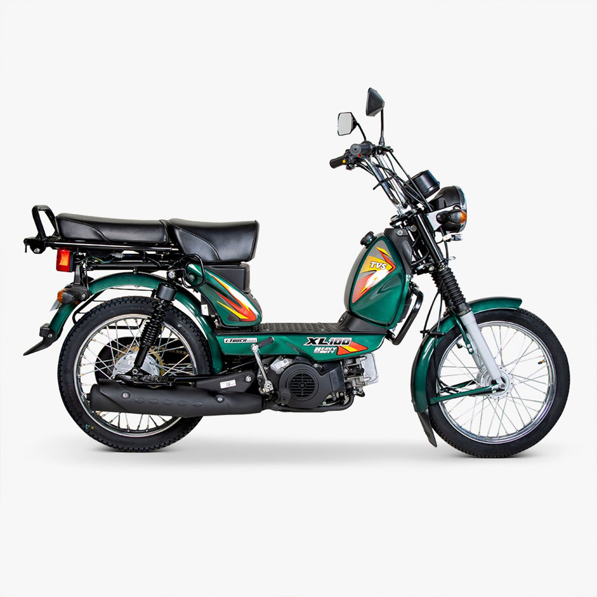 MOTOCICLETA TVS XL 100 1-TOUCH VERDE 2026