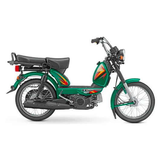MOTOCICLETA TVS XL 100 1-TOUCH VERDE 2026