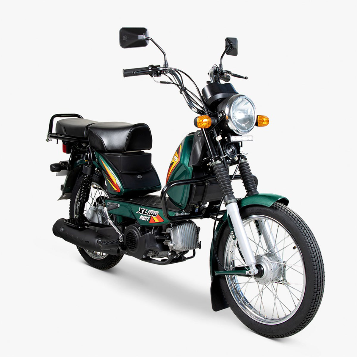 MOTOCICLETA TVS XL 100 1-TOUCH VERDE 2026