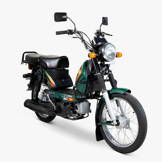 MOTOCICLETA TVS XL 100 1-TOUCH VERDE 2026
