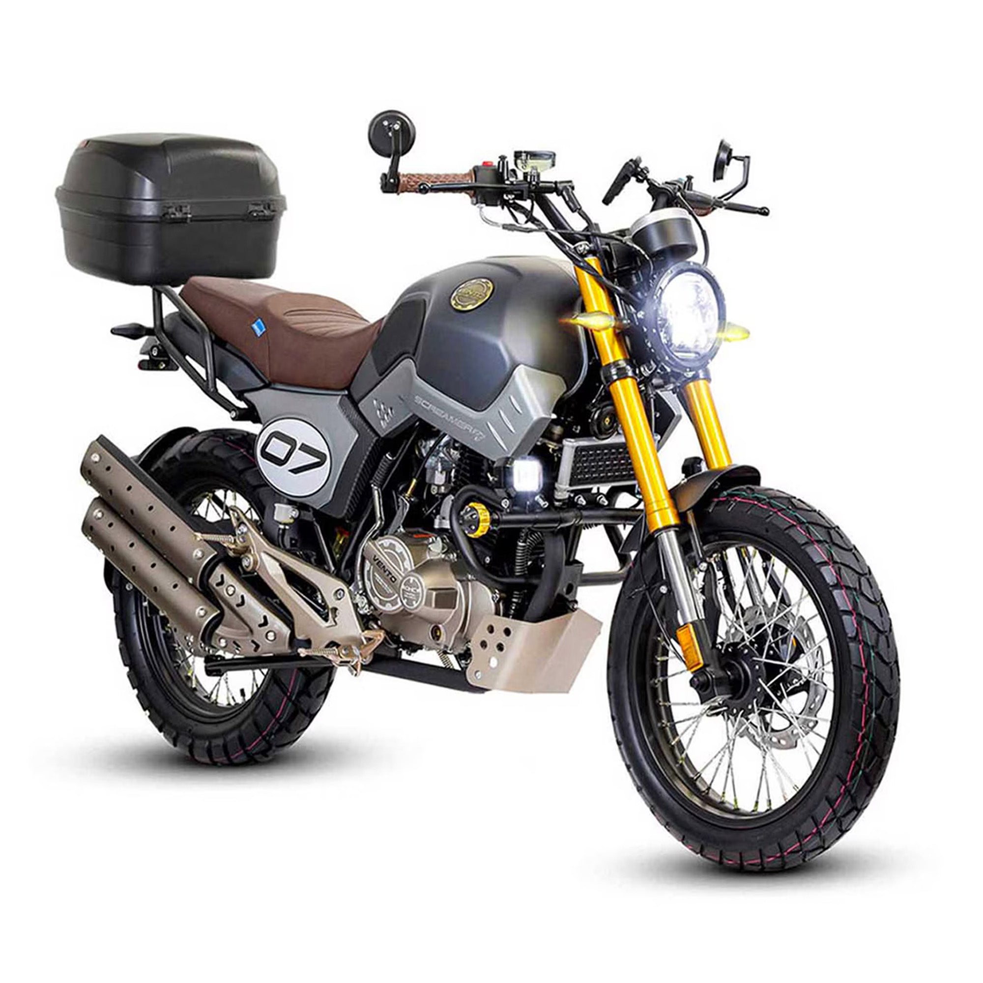 MOTOCICLETA VENTO SCREAMER 300 GRIS POLVORA MATE 2027