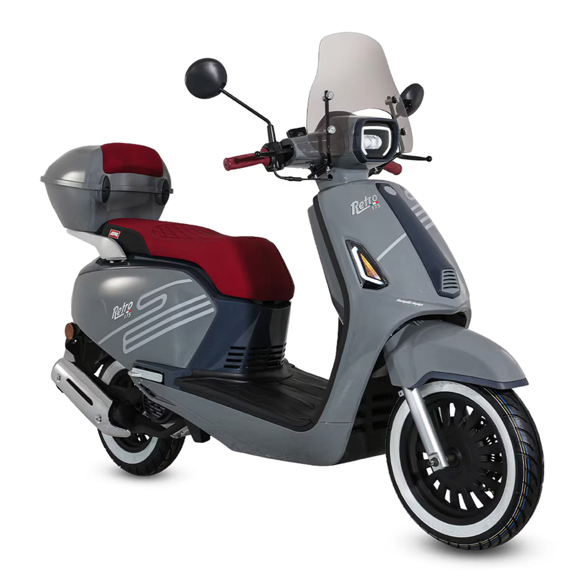 MOTOCICLETA MB RETRO LIMITED 175 GRIS 2027