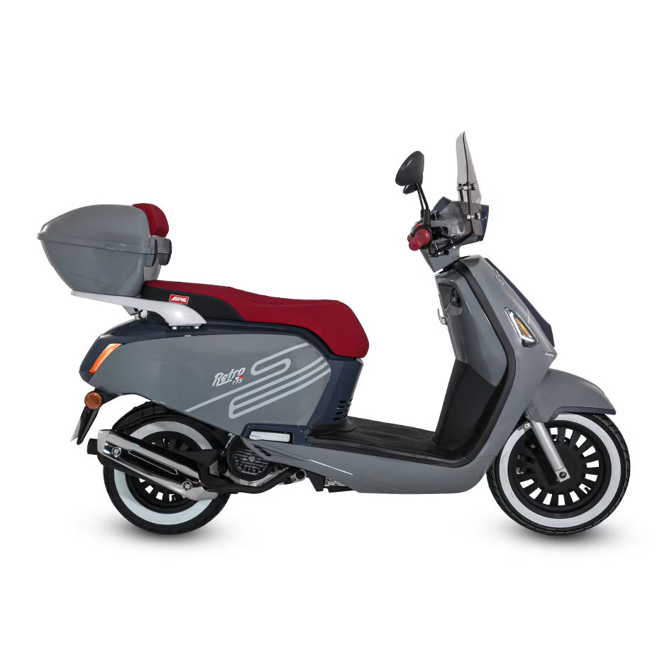 MOTOCICLETA MB RETRO LIMITED 175 GRIS 2027