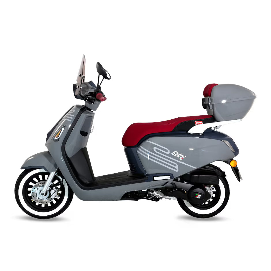 MOTOCICLETA MB RETRO LIMITED 175 GRIS 2027