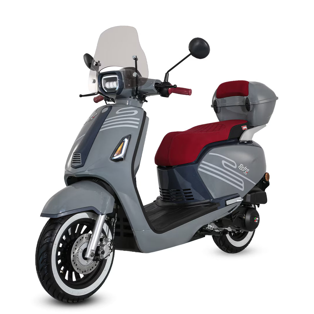 MOTOCICLETA MB RETRO LIMITED 175 GRIS 2027