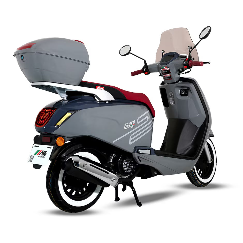 MOTOCICLETA MB RETRO LIMITED 175 GRIS 2027