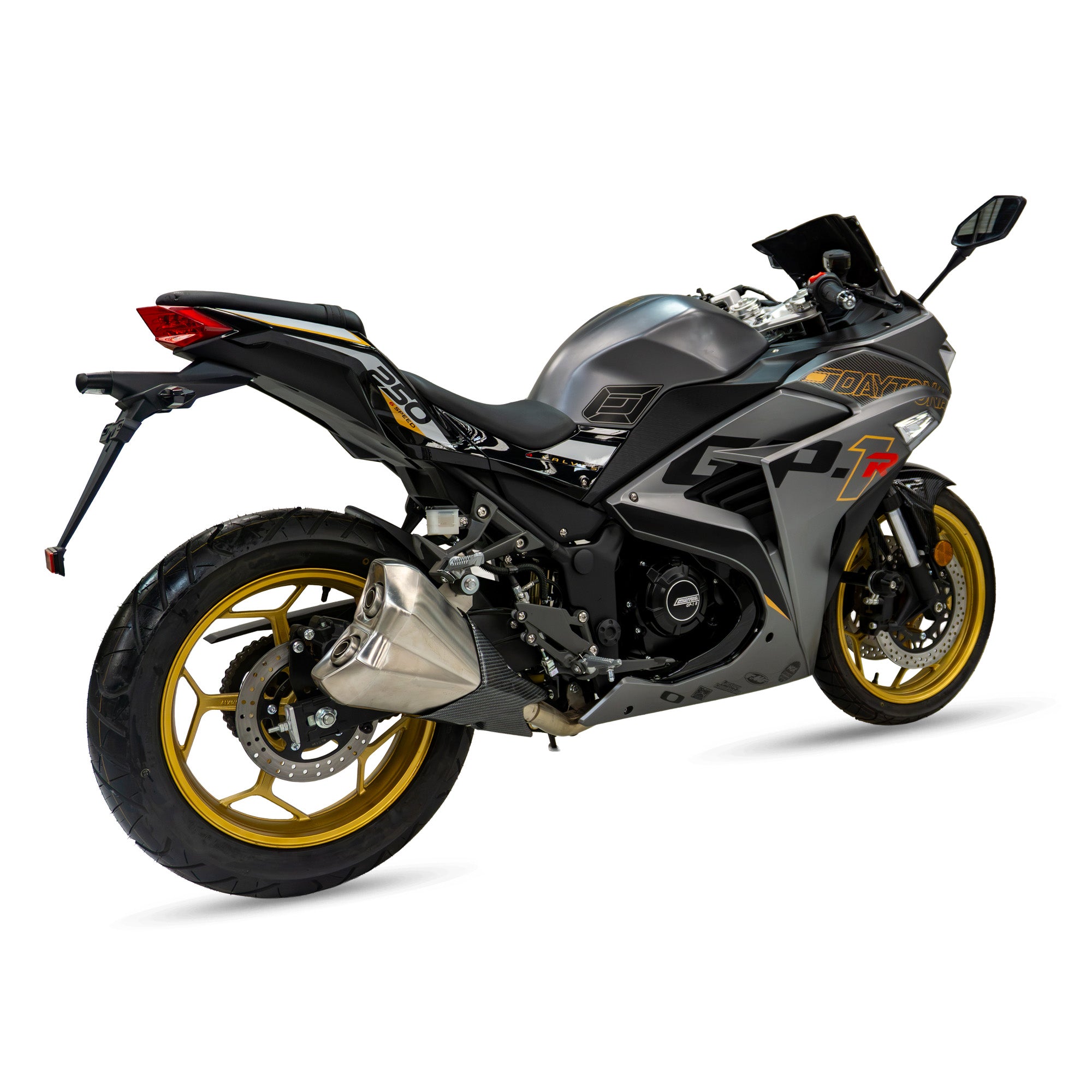 MOTOCICLETA DAYTONA GP-1 R 250 GRIS/DORADO 2027