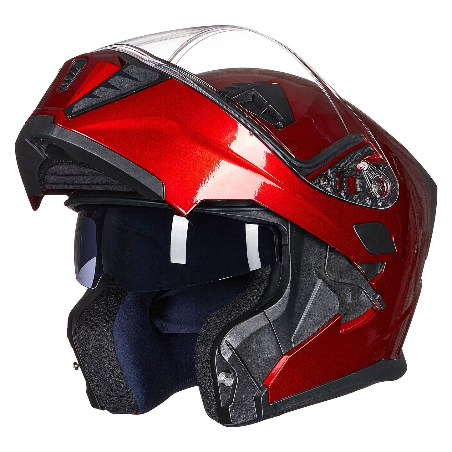 CASCO ABATIBLE ILM 906 BRIGHT RED L