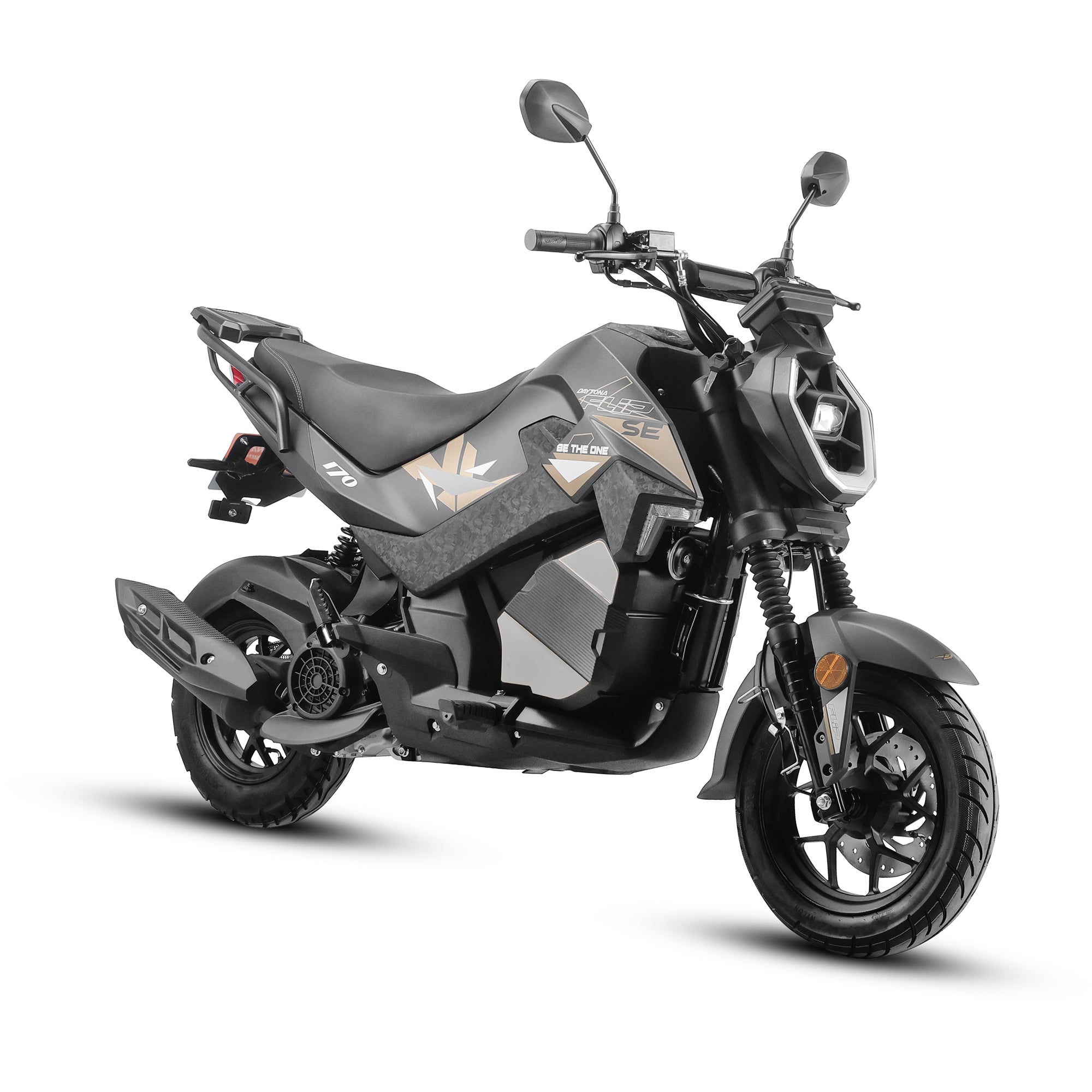 MOTOCICLETA DAYTONA FLIP SE 170 NEGRO DORADO 2026