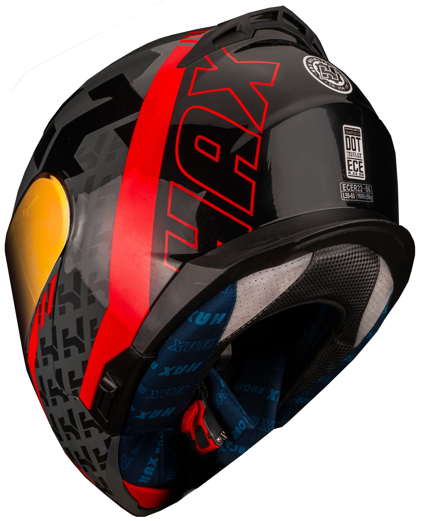 CASCO AMATISTA WIND RED BRILLO HAX S