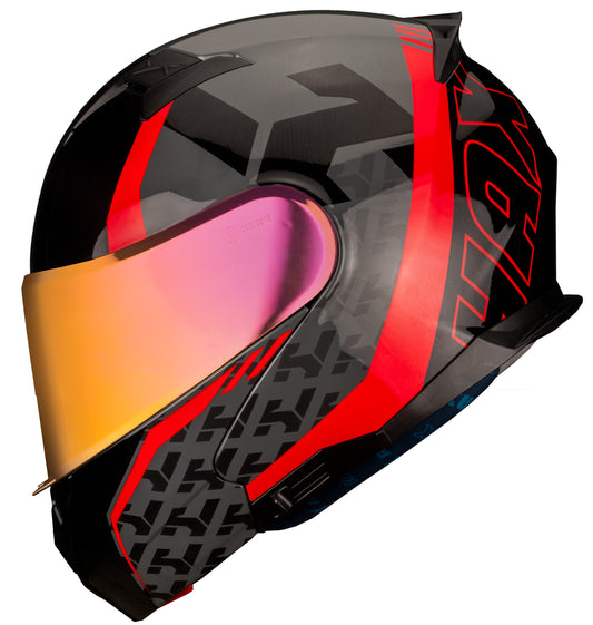 CASCO AMATISTA WIND RED BRILLO HAX M