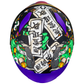 CASCO INTEGRAL OTS HUSKY HANNYA MATE NEGRO MORADO S