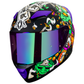 CASCO INTEGRAL OTS HUSKY HANNYA MATE NEGRO MORADO S