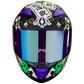 CASCO INTEGRAL OTS HUSKY HANNYA MATE NEGRO MORADO S