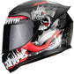 CASCO INTEGRAL OTS HUSKY MONSTER GLOSS BLACK SMOKE M