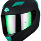 CASCO INTEGRAL OTS HUSKY SOLID MATTE BLACK GREEN M