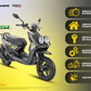 MOTOCICLETA DAYTONA S1 150 NEGRO 2026