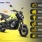 MOTOCICLETA DAYTONA FLIP SE 170 AMARILLO 2026