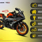 MOTOCICLETA DAYTONA GP1RR 404 NARANJA 2026