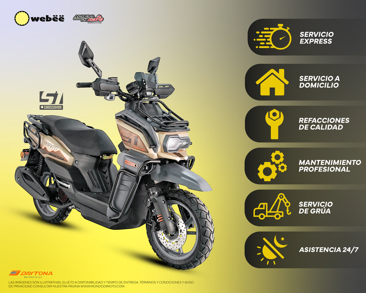 MOTOCICLETA DAYTONA DY180 ADVENTURE 180 CROSSOVER ARENA 2027