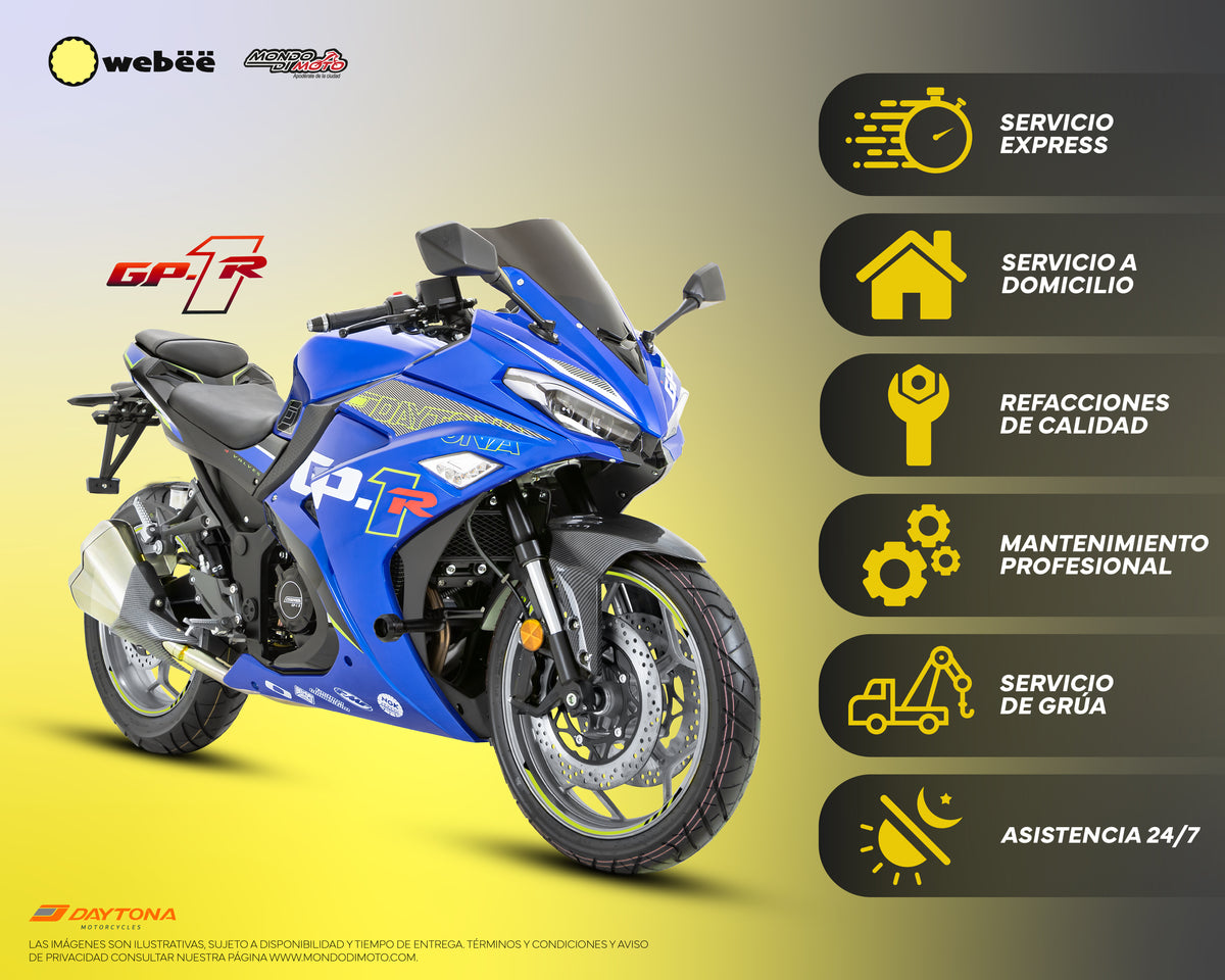 MOTOCICLETA DAYTONA GP-1 R 250 AZUL 2026