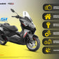 MOTOCICLETA DAYTONA S1 200 MAX NEGRO 2027